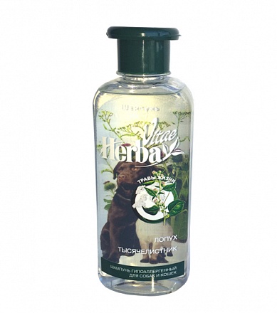 Herba Vitae: шампунь д/соб и кошек гипоаллергенный