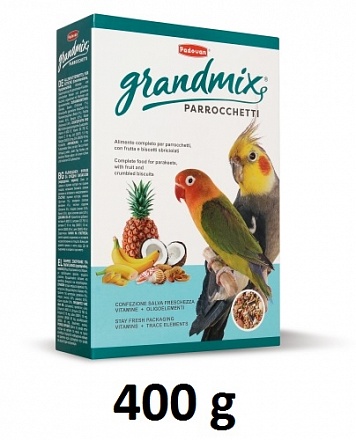 Padovan Grandmix Parrocchetti корм для средних попугаев