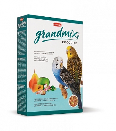 Padovan Grandmix Cocorite основной корм для волнистых попугаев