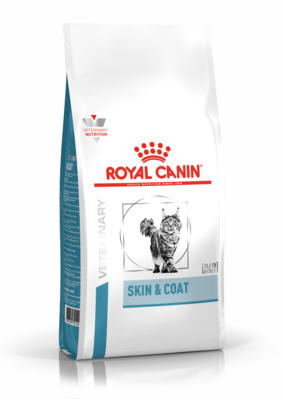 Royal Canin Veterinary Diet Skin and Coat после стерилизации при дерматозах и чрезмерном выпадении шерсти