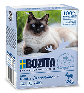 Bozita Для кошек кусочки в соусе с Олениной 370 гр