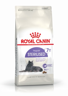 Royal Canin Sterilised 7+ для кастрированных котов и стерилизованных кошек старше 7 лет