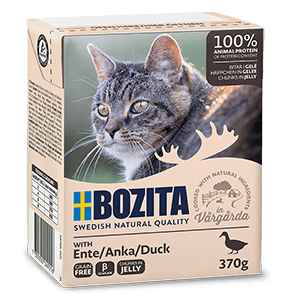 Bozita Для кошек кусочки в желе с уткой