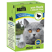 Bozita Mini Для кошек кусочки в соусе с мясом Утки 190 гр