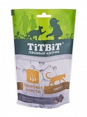 TiTBiT хрустящие подушечки для кошек с лососем для здоровья шерсти