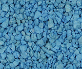 Грунт BARBUS Цветная каменная крошка голубая 5-10мм 3,5кг 035