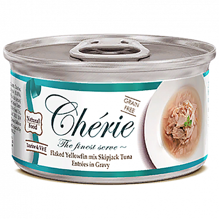Pettric Cherie Для кошек микс Тунца в подливе 80 гр