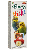Fiory палочки для попугаев с яблоком 2*30г