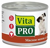 Vita Pro Консервы для собак с говядиной