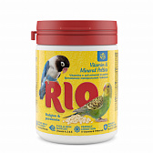 RIO Витаминно-минеральные гранулы для волнистых и средних попугаев, 120г