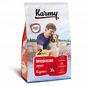Karmy Medium Adult, Корм для собак индейка