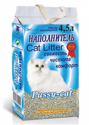 Pussy-Cat Наполнитель впитывающий Цеолитовый