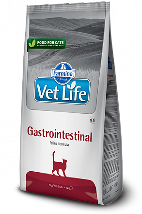 Farmina Vet Life Cat Gastrointestinal для кошек при нарушении пищеварения