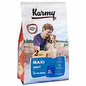 Karmy Maxi Adult, Корм для собак крупные породы, телятина