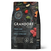 GRANDORF Fresh Cat STERILISED Lamb&Sweet Potato