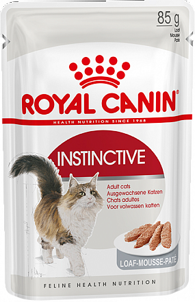 Royal Canin Instinctive Для кошек старше 1 года в паштете 85 гр