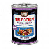 Solid Natura Selection Консервы для собак Ягненок с рисом