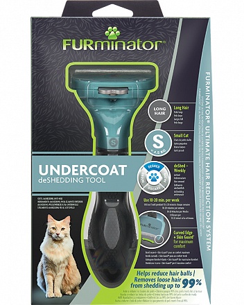 FURminator Long Hair Small Cat S для длинношерстных кошек мелких пород