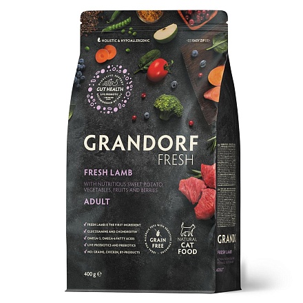 GRANDORF Fresh Cat ADULT Lamb&Sweet Potato