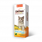 Unitabs Steril Cat c Q10 витаминная паста для стерилизованных кошек для профилактики МКБ