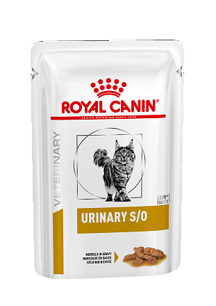 Royal Canin Veterinary Diet Urinary S/O Для взрослых кошек при МКБ 85гр