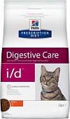 Hill's Prescription Diet i/d Digestive Care для кошек диета для поддержания здоровья ЖКТ с курицей