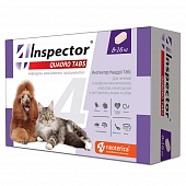 Inspector Quadro таблетки для кошек