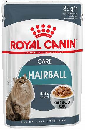 Royal Canin Hairball Care Для кошек для вывода шерсти из желудка 85 гр