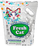 Впитывающий силикагелевый наполнитель Fresh Cat Кристаллы чистоты