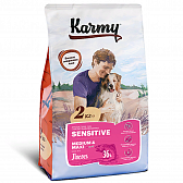 Karmy Specialized Sensitive Medium&Maxi, Корм для собак при чувствительном пищеварении, средние и крупные породы, лосось