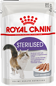 Royal Canin Sterilised Для стерилизованных кошек в паштете 85 гр
