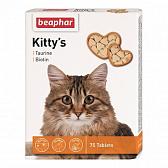 Beaphar Kittys Таурин/Биотин витамины д/кошек