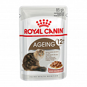 Royal Canin Ageing +12 Для пожилых кошек старше 12 лет в соусе 85 гр