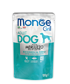Monge Dog Grill Pouch, Пауч для собак треска