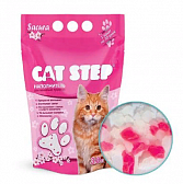 Cat Step "Сакура"силикагелевый наполнитель