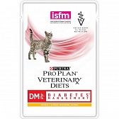 Pro Plan Veterinary Diets кусочки в соусе для кошек при сахарном диабете с курицей