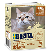 Bozita Для кошек кусочки в желе с рубленной Курицей 370 гр