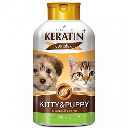 KERATIN+ шампунь kitty&puppy д.котят и щенков