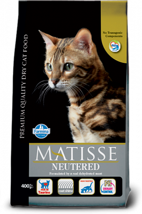 Matisse Neutered для кастрированных котов и стерилизованных кошек с курицей