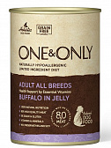 ONE&ONLY Buffalo влажный корм для собак с буйволом в консервах