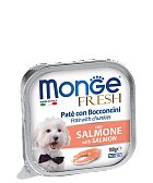 Monge Dog Fresh консервы для собак лосось