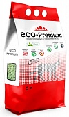 Комкующийся древесный наполнитель ECO-Premium с экстрактом зеленого чая