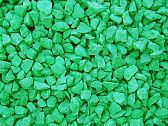Грунт BARBUS Цветная каменная крошка зеленая 5-10 мм