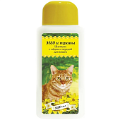 Пчелодар Шампунь с мёдом и чередой для кошек