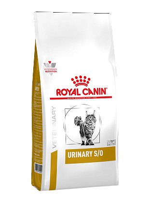 Royal Canin Veterinary Diet Urinary S/O для кошек для профилактики и лечения МКБ