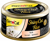 GimCat ShinyCat Filet консервы для кошек из цыпленка