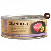 Grandorf Для кошек с филе Тунца и Мидиями 70 гр 