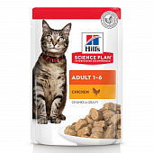 Hill's Science Plan Для взрослых кошек с курицей 85 гр