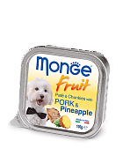 Monge Dog Fruit консервы для собак свинина с ананасом