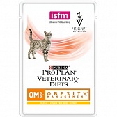 Pro Plan Veterinary Diets для кошек при ожирении с курицей